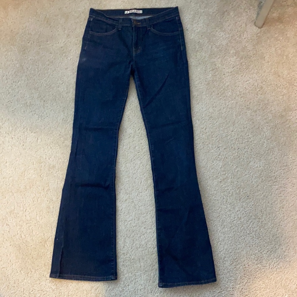 J.Brand high waist flare jeans
